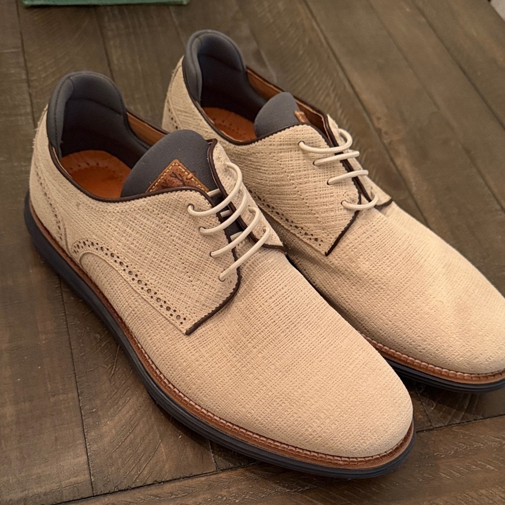 Martin Dingman Men's Countryaire Suede Plain Toe Oxford